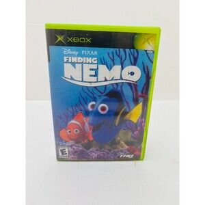 Finding Nemo Disney Pixar THQ (Microsoft Xbox, 2003) Complete W/ Manual
